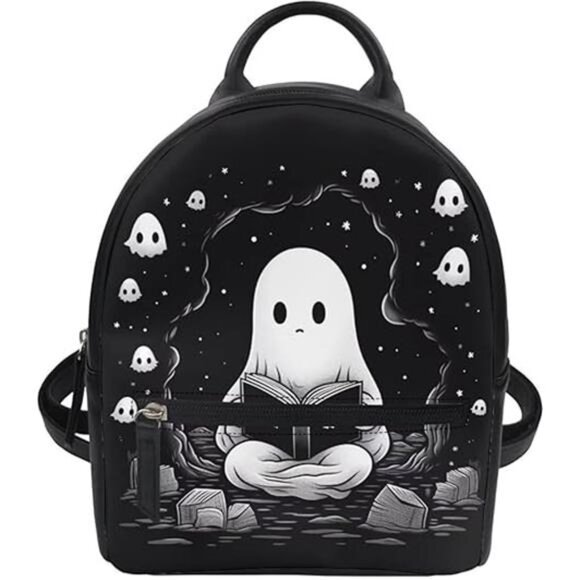 Ghost Purse for Teen Girls Backpack Mini Handbag for Women Gifts Shoulder Bags main image 7